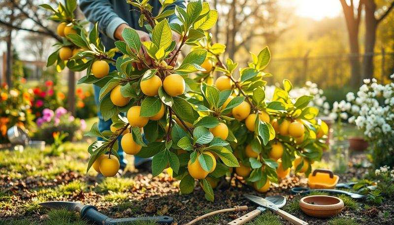 Pielęgnacja i formowanie pigwowca