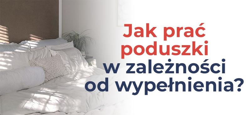 Przygotowanie poduszek do prania