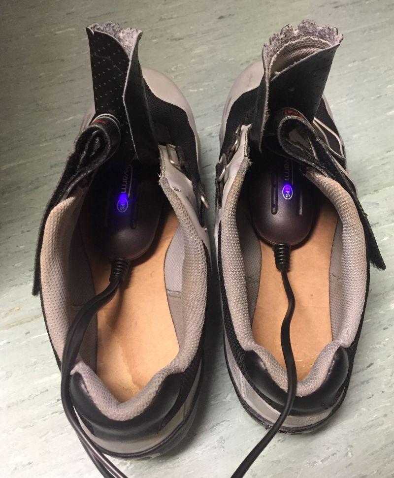 Suszenie butów po praniu